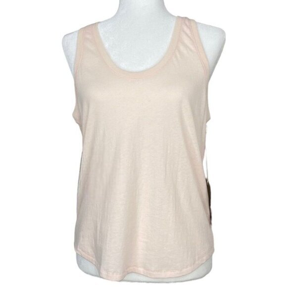 Everlane Tops - Everlane Womens Cotton Racerback Scoop Neck Tank Top‎ Pink Size M NWT